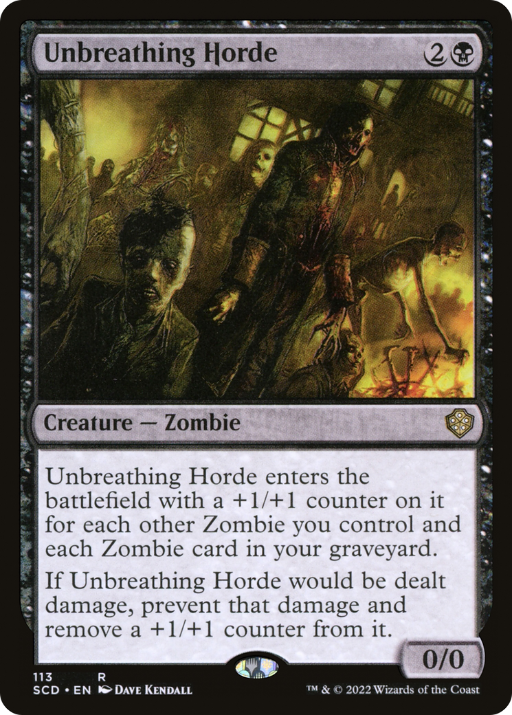 Unbreathing Horde [Starter Commander Decks] | Chromatic Games