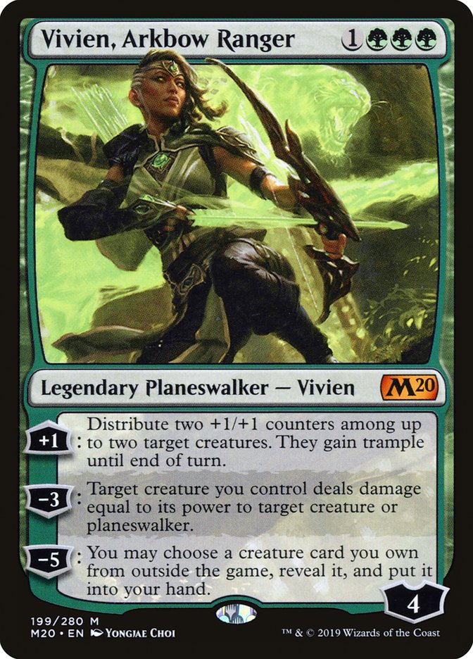 Vivien, Arkbow Ranger [Core Set 2020] | Chromatic Games