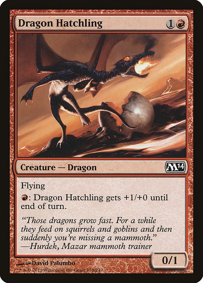 Dragon Hatchling [Magic 2014] | Chromatic Games