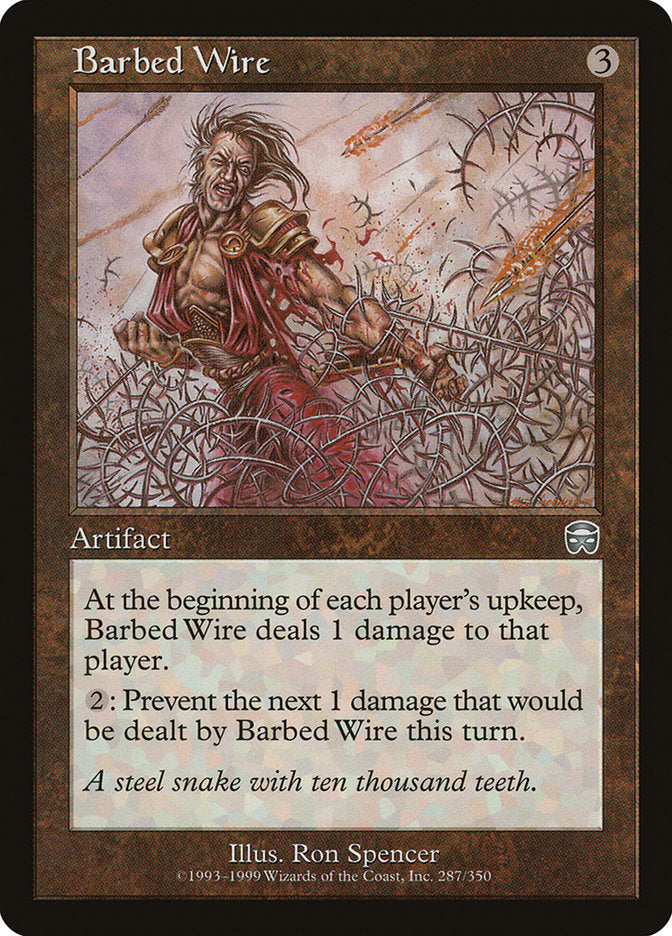 Barbed Wire [Mercadian Masques] | Chromatic Games