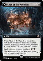 Altar of the Wretched // Wretched Bonemass (Extended Art) [The Lost Caverns of Ixalan Commander] | Chromatic Games