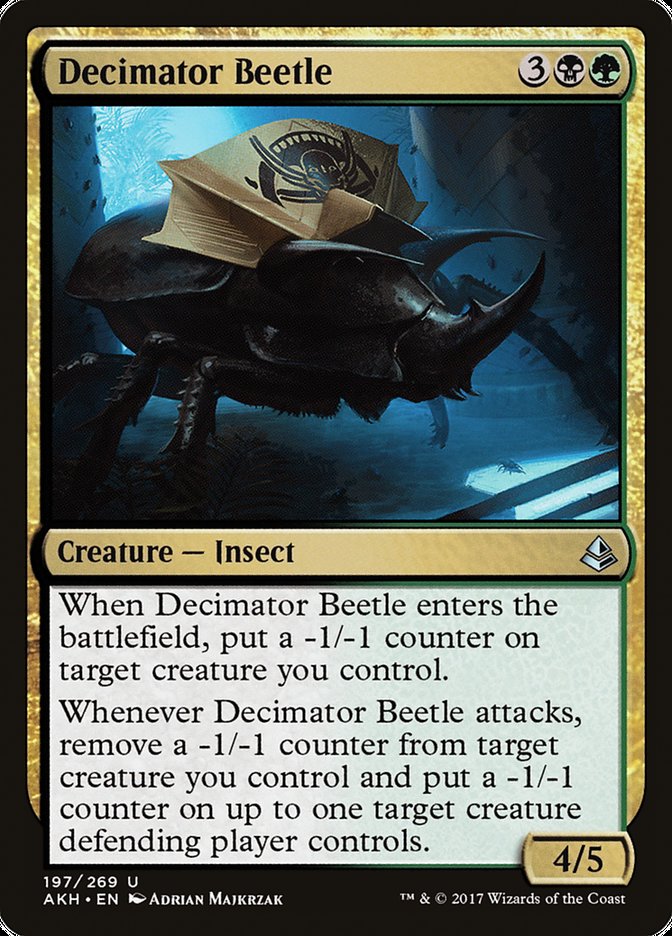 Decimator Beetle [Amonkhet] | Chromatic Games