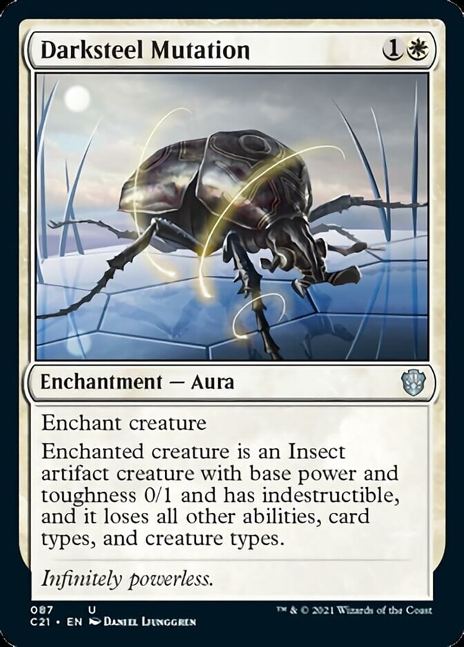 Darksteel Mutation [Commander 2021] | Chromatic Games