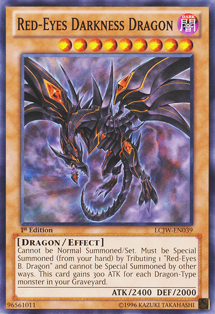 Red-Eyes Darkness Dragon [LCJW-EN039] Common | Chromatic Games