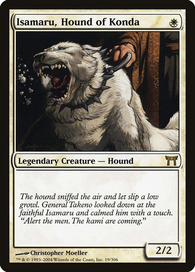 Isamaru, Hound of Konda [Champions of Kamigawa] | Chromatic Games