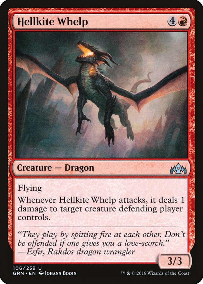 Hellkite Whelp [Guilds of Ravnica] | Chromatic Games