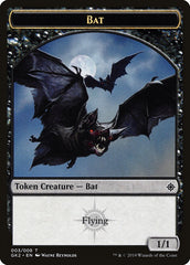 Bat // Spirit (010) Double-Sided Token [Ravnica Allegiance Guild Kit Tokens] | Chromatic Games