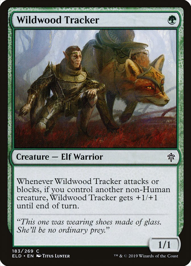 Wildwood Tracker [Throne of Eldraine] | Chromatic Games