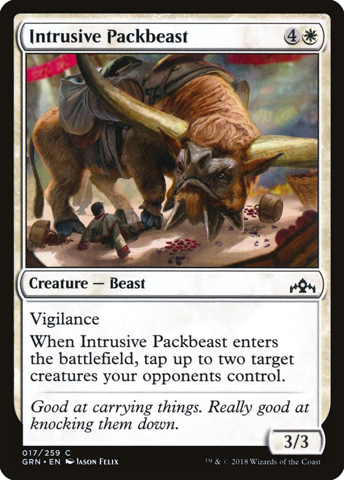 Intrusive Packbeast [Guilds of Ravnica] | Chromatic Games