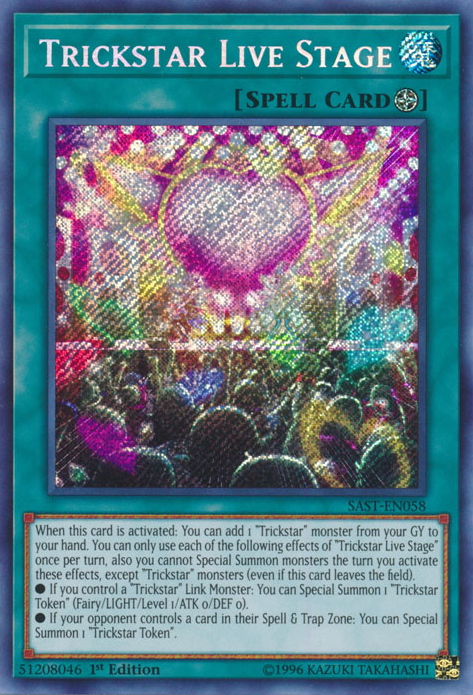 Trickstar Live Stage [SAST-EN058] Secret Rare | Chromatic Games