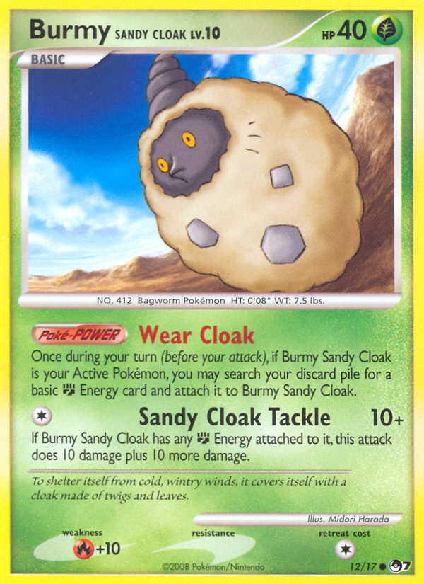 Burmy Sandy Cloak [POP Series 7] | Chromatic Games