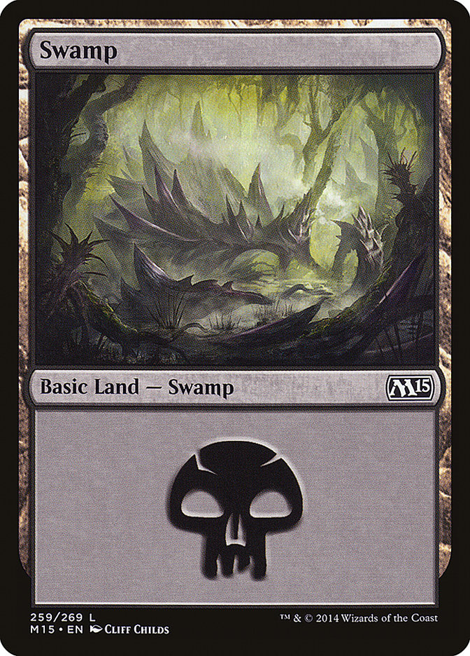 Swamp (259) [Magic 2015] | Chromatic Games