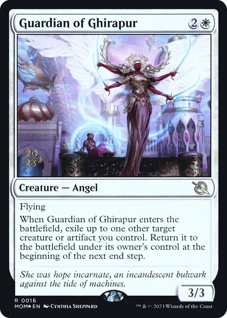 Guardian of Ghirapur [March of the Machine Prerelease Promos] | Chromatic Games