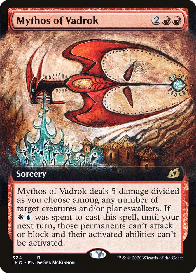 Mythos of Vadrok (Extended Art) [Ikoria: Lair of Behemoths] | Chromatic Games