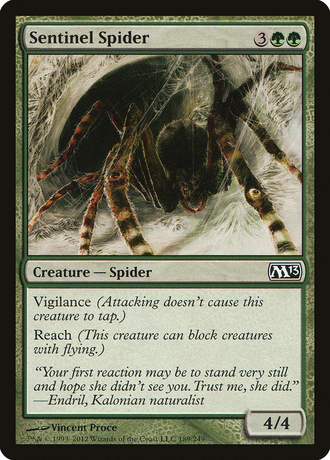 Sentinel Spider [Magic 2013] | Chromatic Games