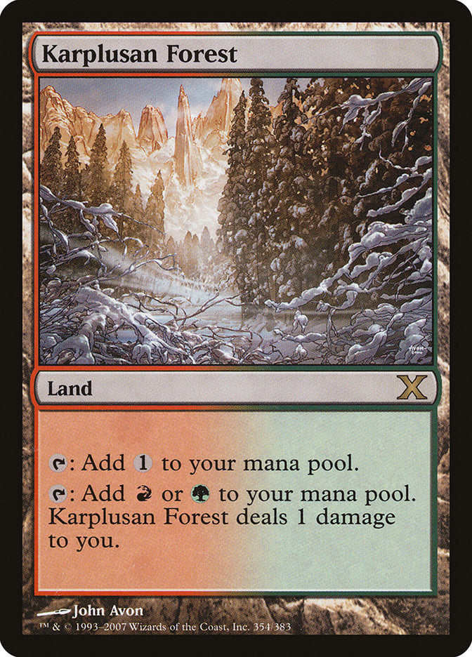 Karplusan Forest [Tenth Edition] | Chromatic Games
