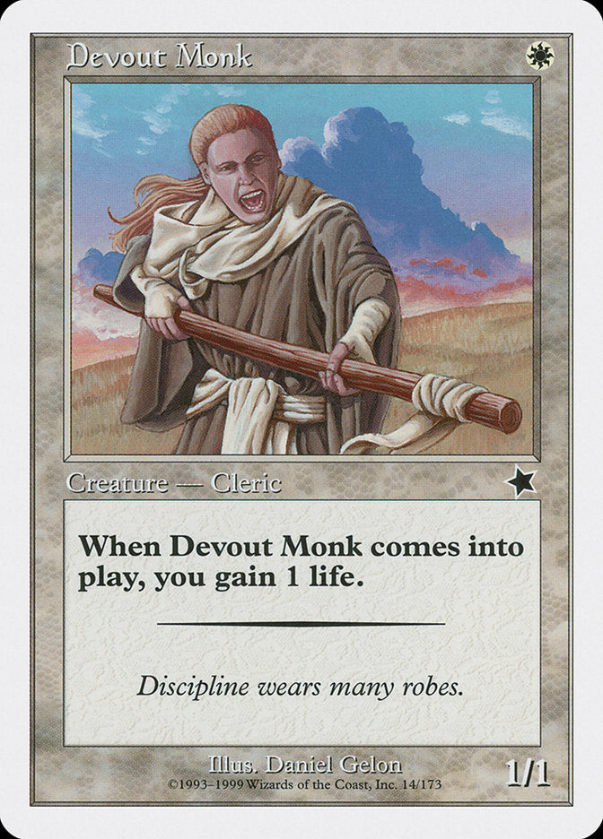 Devout Monk [Starter 1999] | Chromatic Games