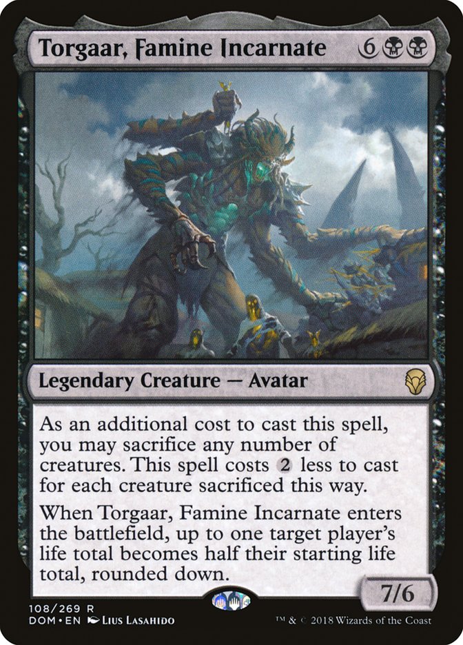 Torgaar, Famine Incarnate [Dominaria] | Chromatic Games