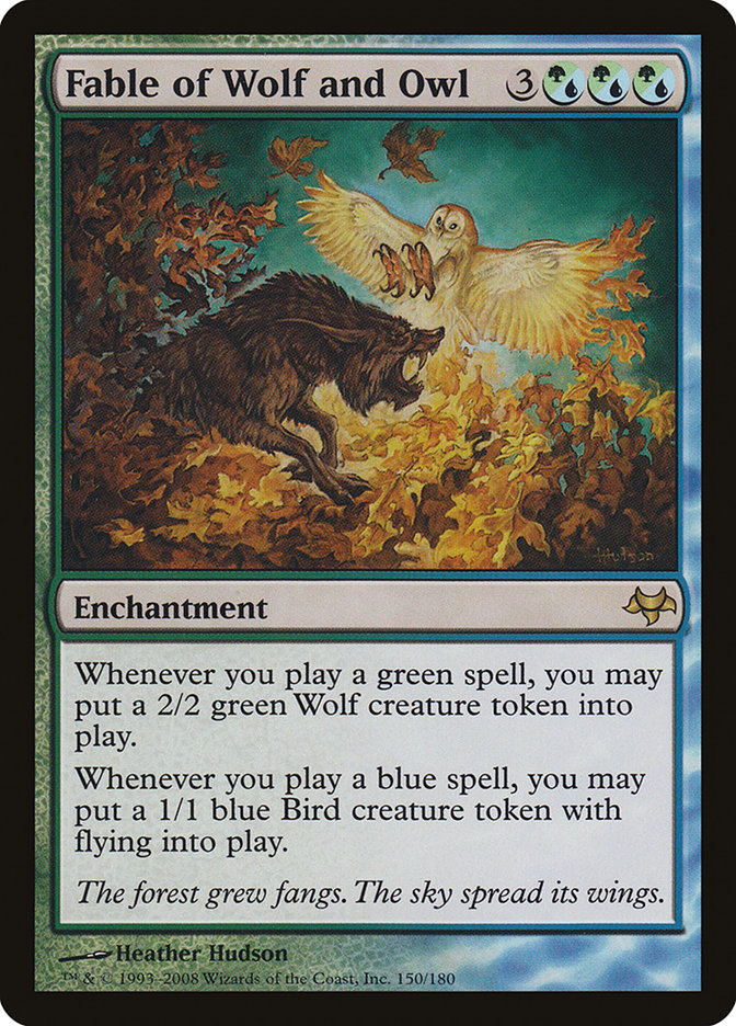 Fable of Wolf and Owl [Eventide] | Chromatic Games