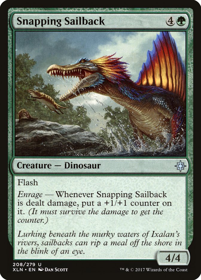 Snapping Sailback [Ixalan] | Chromatic Games