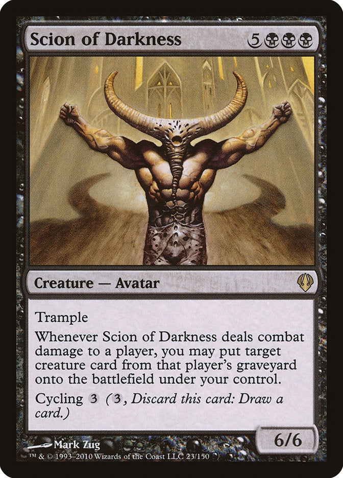 Scion of Darkness [Archenemy] | Chromatic Games