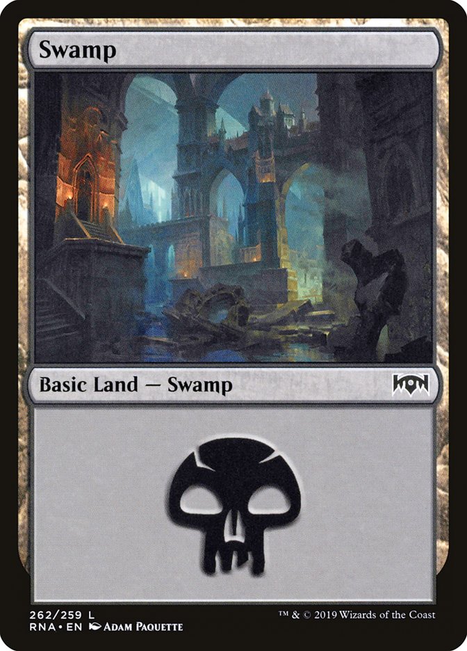 Swamp (262) [Ravnica Allegiance] | Chromatic Games