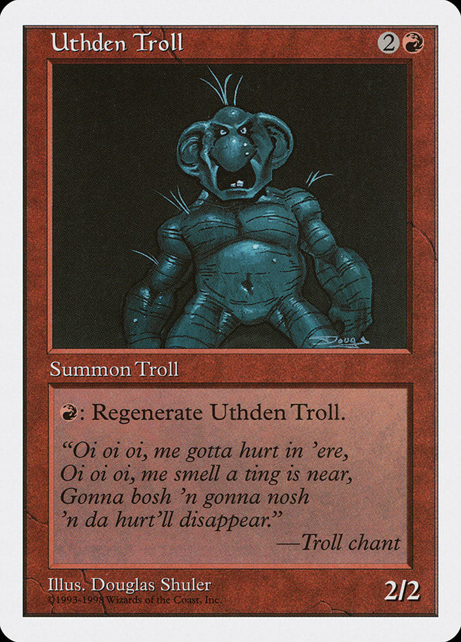 Uthden Troll [Anthologies] | Chromatic Games