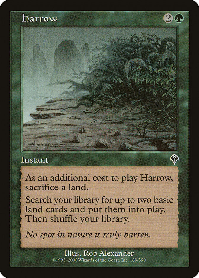 Harrow [Invasion] | Chromatic Games