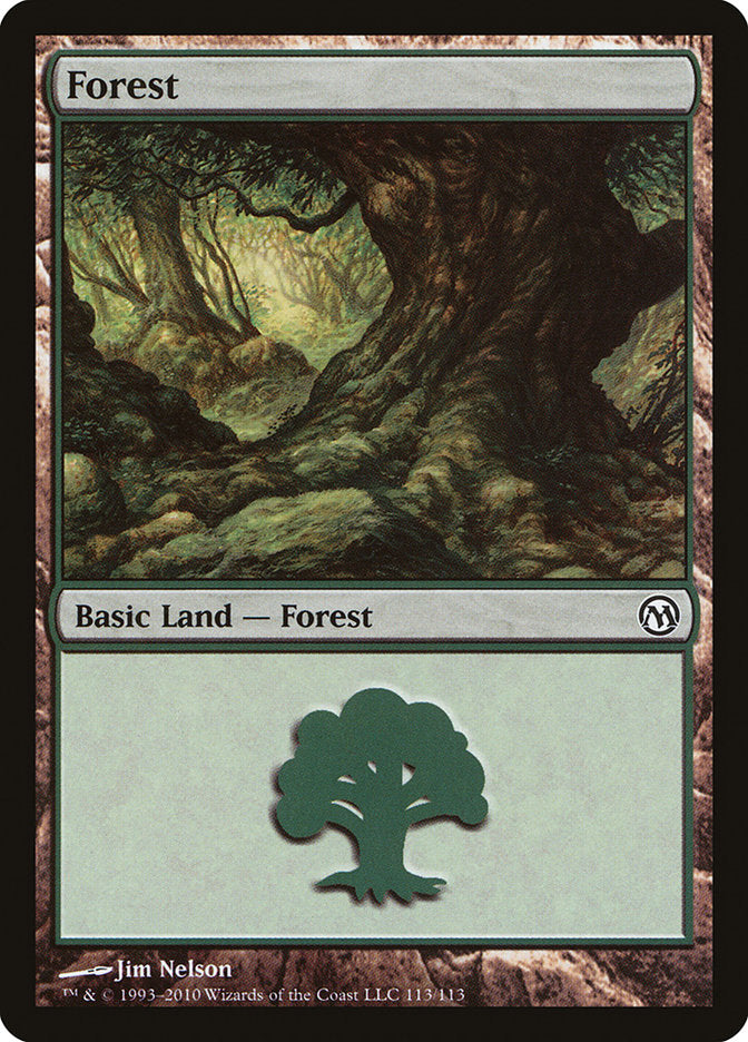 Forest (113) [Duels of the Planeswalkers] | Chromatic Games