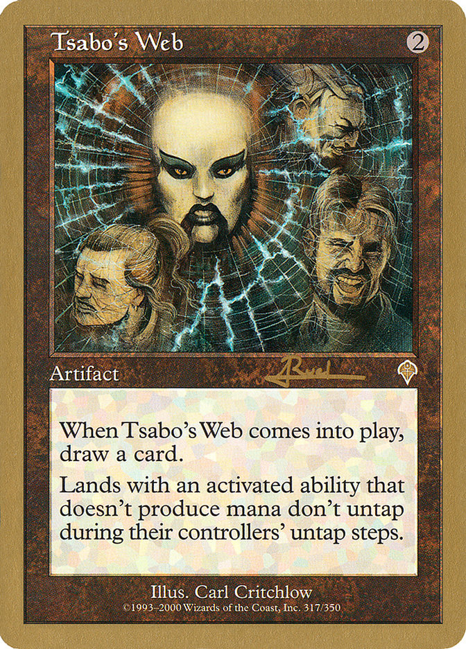 Tsabo's Web (Antoine Ruel) [World Championship Decks 2001] | Chromatic Games