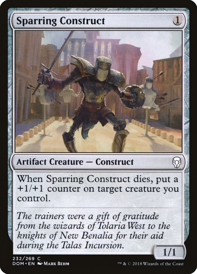 Sparring Construct [Dominaria] | Chromatic Games