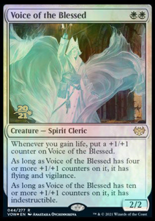 Voice of the Blessed [Innistrad: Crimson Vow Prerelease Promos] | Chromatic Games