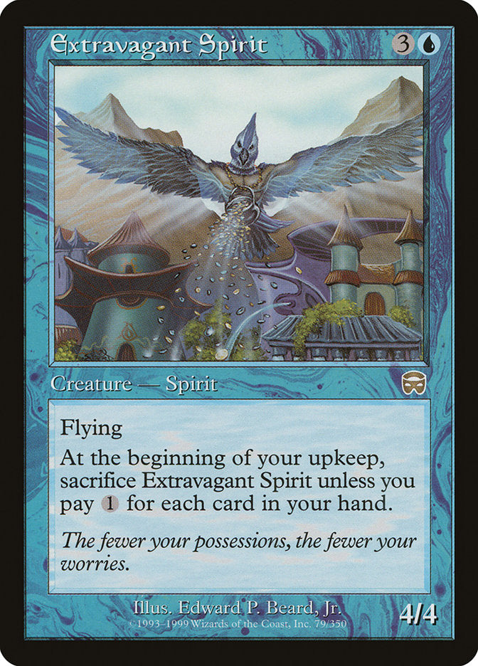 Extravagant Spirit [Mercadian Masques] | Chromatic Games