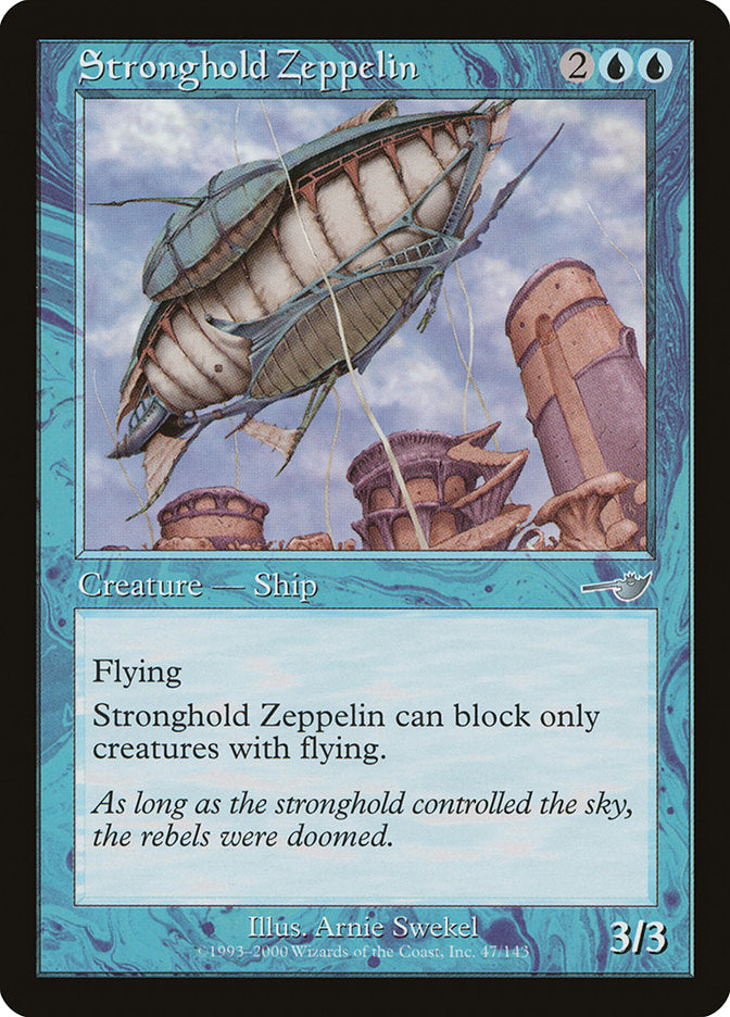 Stronghold Zeppelin [Nemesis] | Chromatic Games