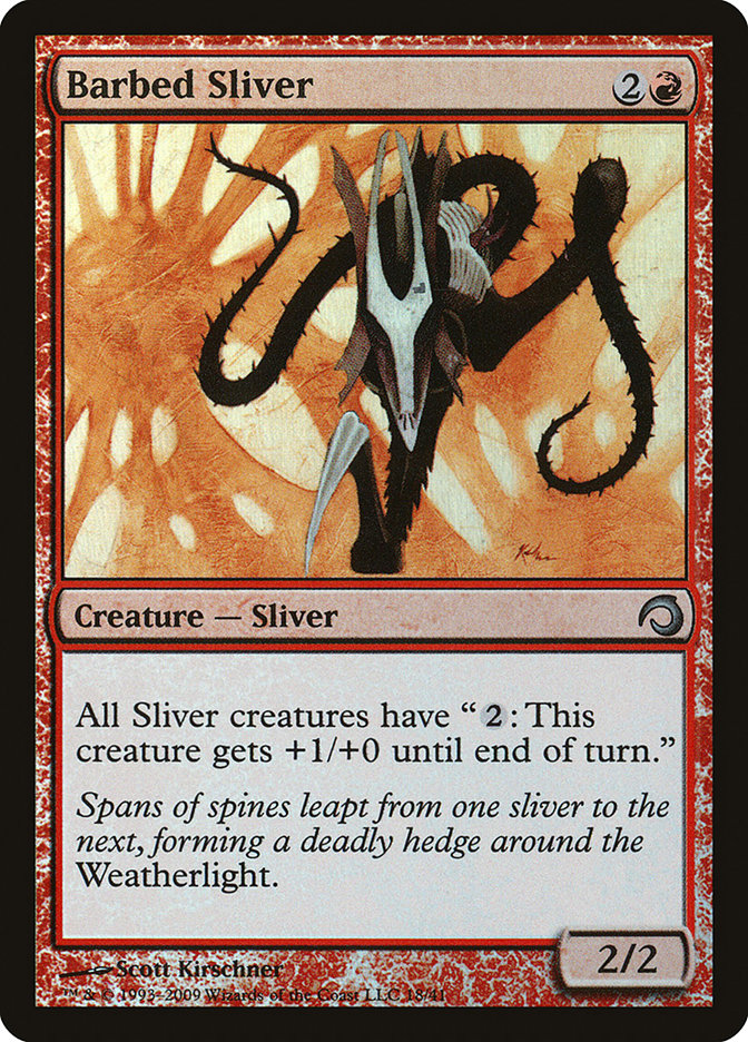 Barbed Sliver [Premium Deck Series: Slivers] | Chromatic Games