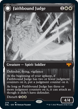 Faithbound Judge // Sinner's Judgment [Innistrad: Double Feature] | Chromatic Games