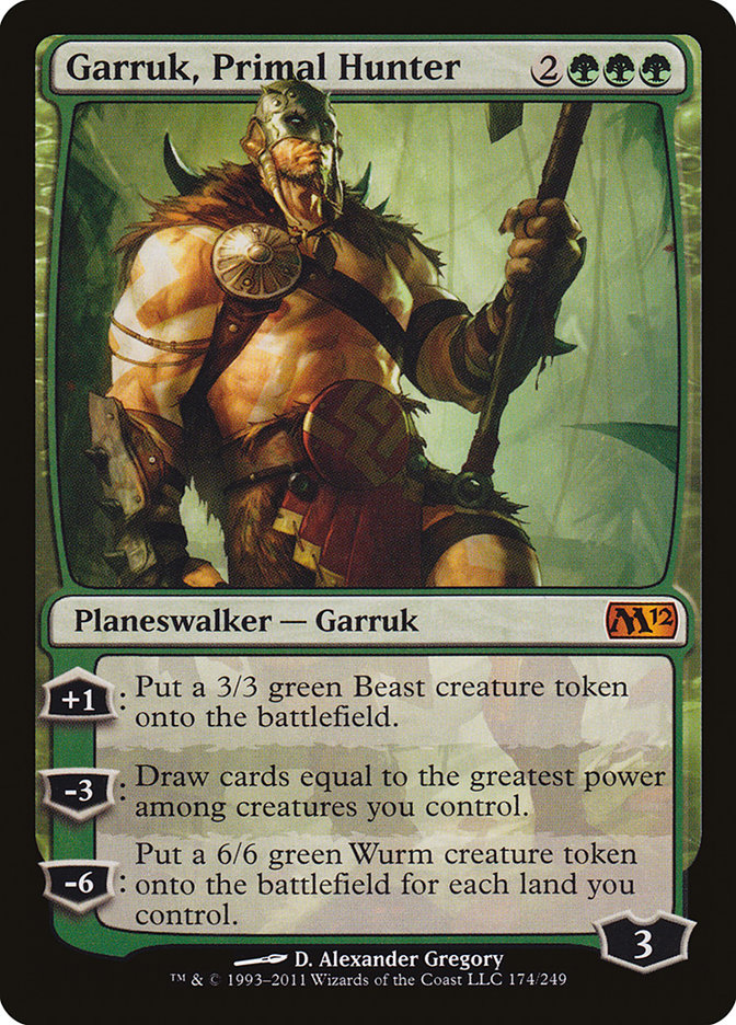 Garruk, Primal Hunter [Magic 2012] | Chromatic Games