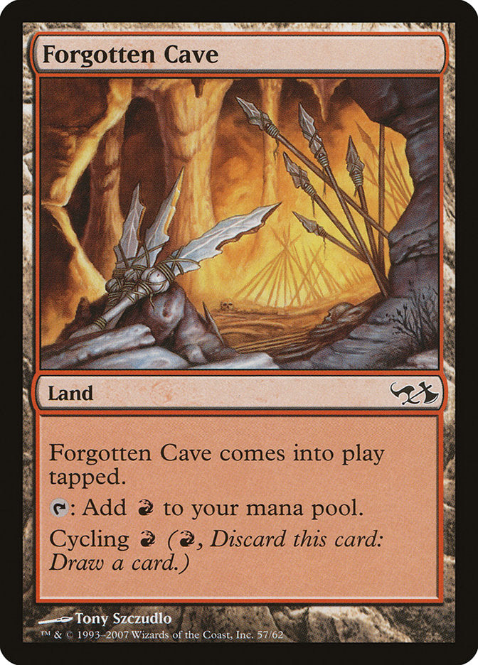 Forgotten Cave [Duel Decks: Elves vs. Goblins] | Chromatic Games