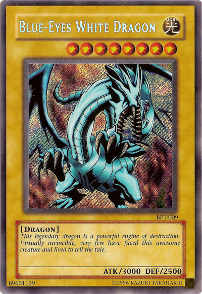 Blue-Eyes White Dragon [BPT-009] Secret Rare | Chromatic Games