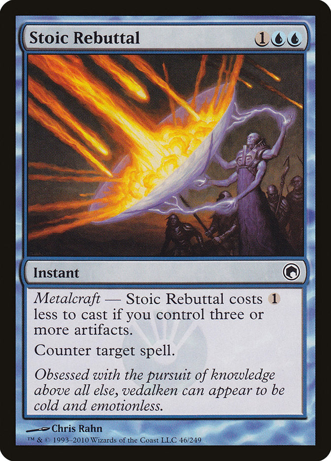 Stoic Rebuttal [Scars of Mirrodin] | Chromatic Games