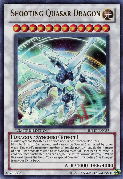 Shooting Quasar Dragon [JUMP-EN055] Ultra Rare | Chromatic Games