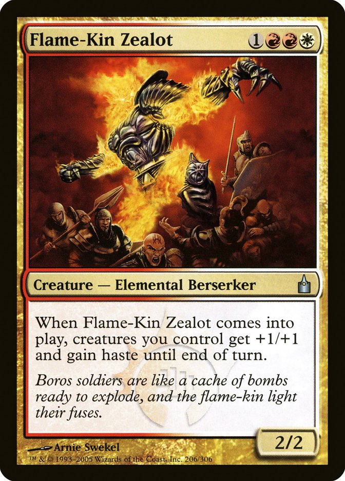 Flame-Kin Zealot [Ravnica: City of Guilds] | Chromatic Games