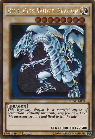 Blue-Eyes White Dragon [PGL2-EN080] Gold Rare | Chromatic Games