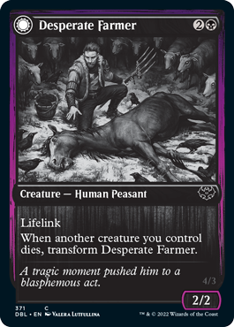 Desperate Farmer // Depraved Harvester [Innistrad: Double Feature] | Chromatic Games