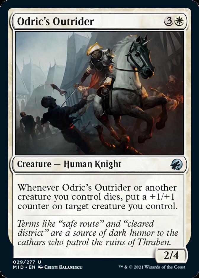 Odric's Outrider [Innistrad: Midnight Hunt] | Chromatic Games