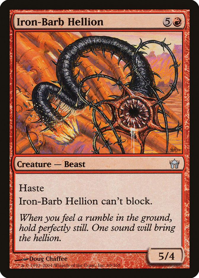 Iron-Barb Hellion [Fifth Dawn] | Chromatic Games