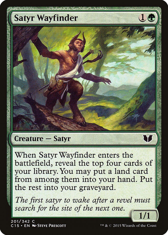 Satyr Wayfinder [Commander 2015] | Chromatic Games