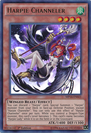 Harpie Channeler [MP14-EN021] Ultra Rare | Chromatic Games