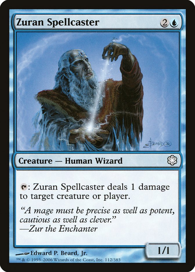 Zuran Spellcaster [Coldsnap Theme Decks] | Chromatic Games