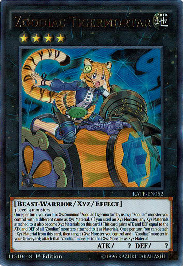 Zoodiac Tigermortar [RATE-EN052] Ultra Rare | Chromatic Games